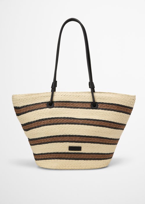 Bast-Shopper large — Light Raffia