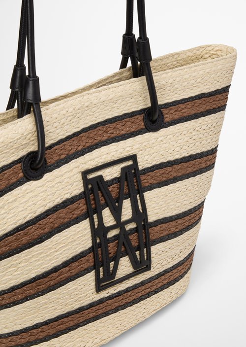 Bast-Shopper large — Light Raffia