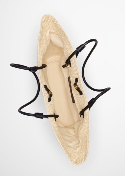 Bast-Shopper large — Light Raffia