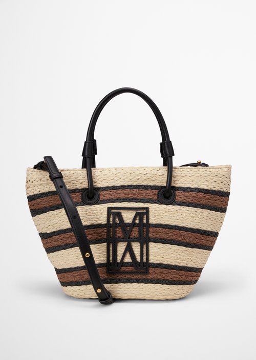 Small raffia shopper — Light Raffia