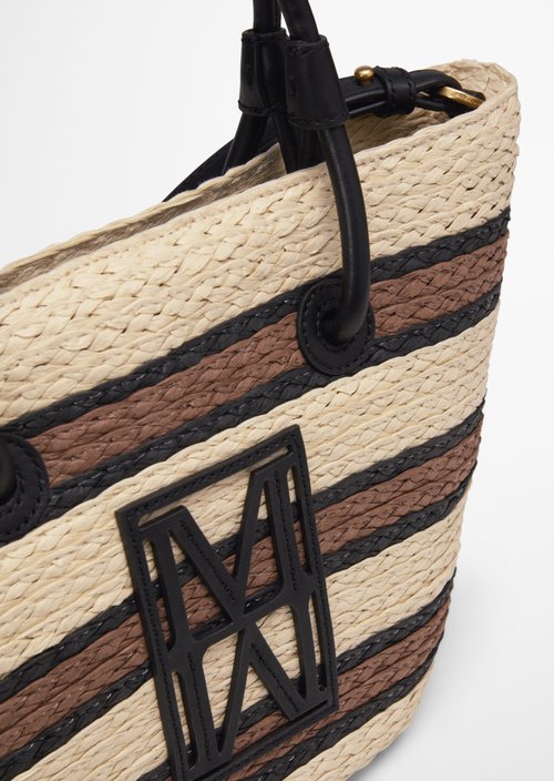 Small raffia shopper — Light Raffia