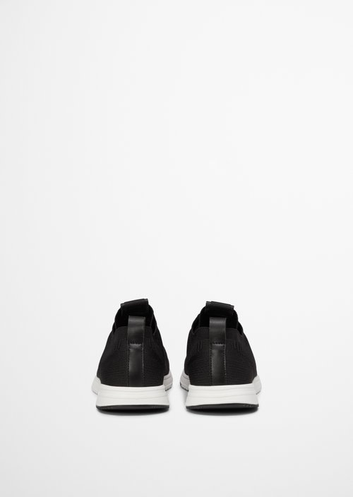Knitted sneaker model Jasper — Black