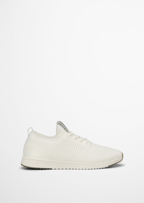Knitted sneaker model Jasper — White