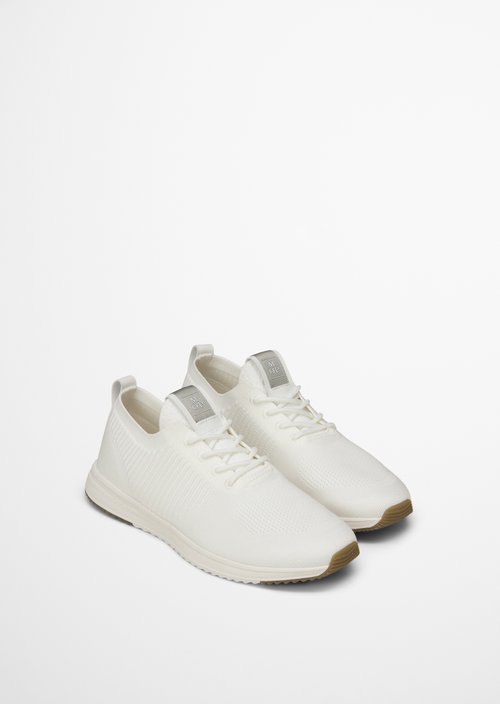 Knitted sneaker model Jasper — White