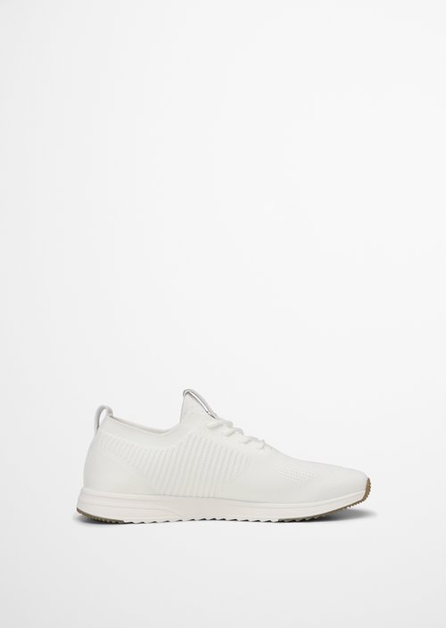 Knitted sneaker model Jasper — White