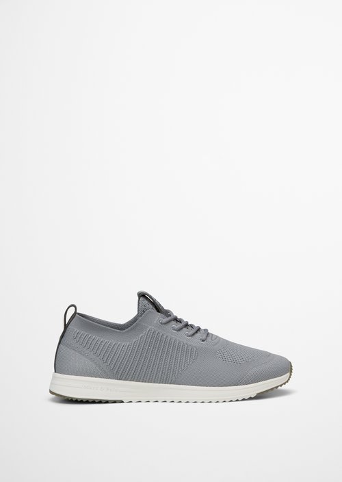 Knitted sneaker model Jasper — Grey