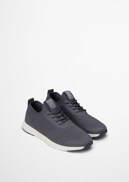 Knitted sneaker model Jasper — Grey Morn