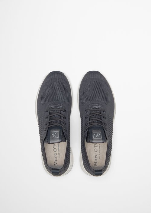Knitted sneaker model Jasper — Grey Morn