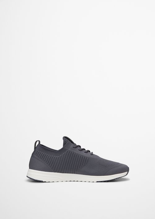 Knitted sneaker model Jasper — Grey Morn