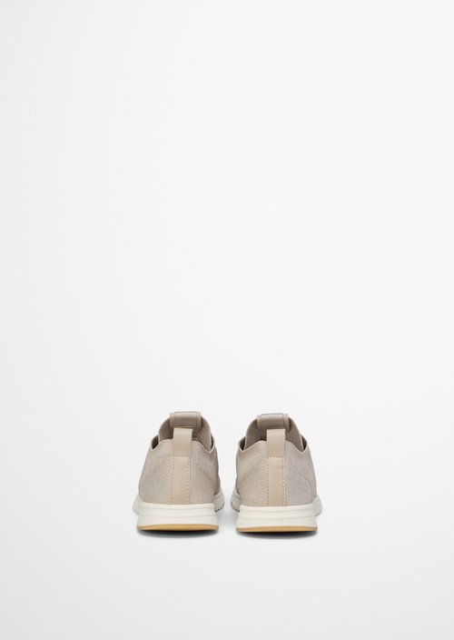 Knitted sneaker model Jasper — Sand Melange