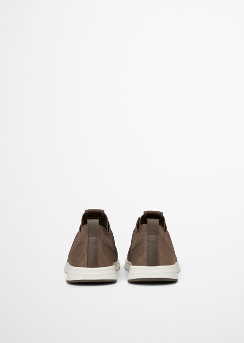 Knitted sneaker model Jasper — Dark Nickle