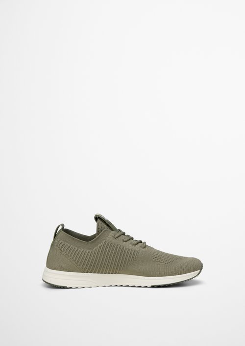 Knitted sneaker model Jasper — Oak Ash