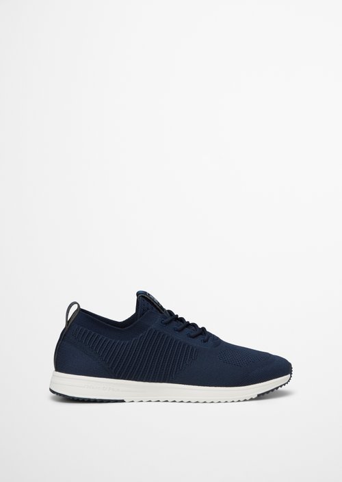 Knitted sneaker model Jasper — True Navy
