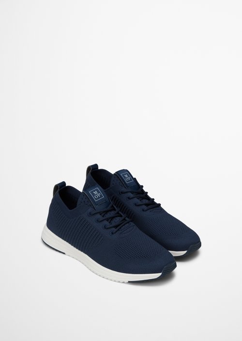 Knitted sneaker model Jasper — True Navy