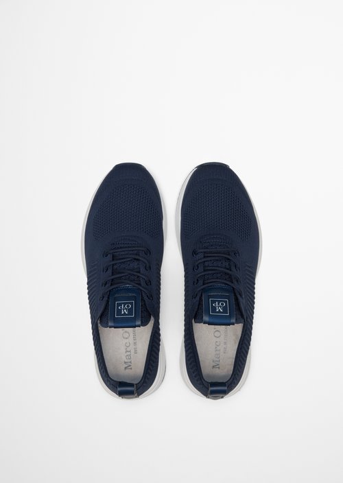 Knitted sneaker model Jasper — True Navy