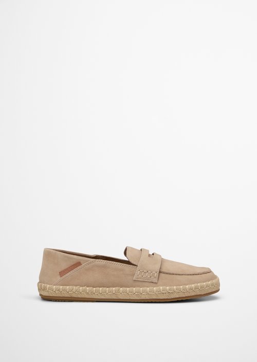 Penny loafer espadrilles model Jerry — Sand