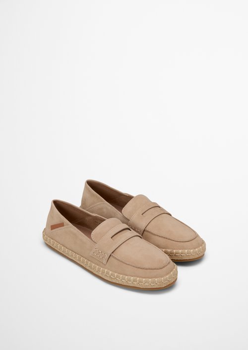 Penny loafer espadrilles model Jerry — Sand
