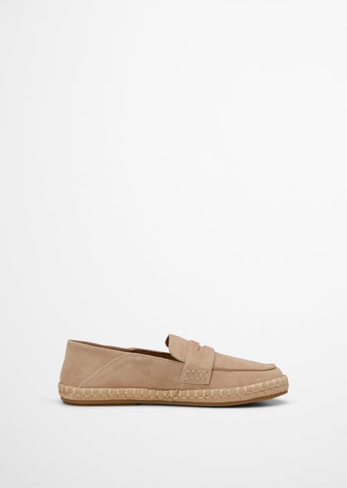 Penny loafer espadrilles model Jerry — Sand
