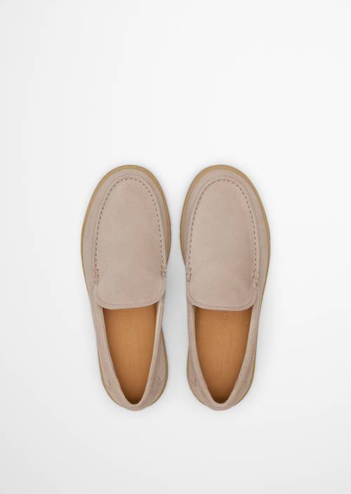 Model kapcia w kratkę Light Taupe w widoku z góry