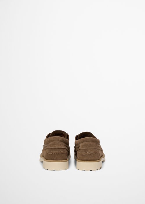 Boat shoe model Levi — Dark Taupe