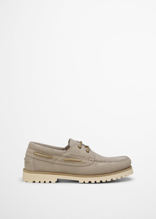 Boat shoe model Levi — Light Taupe