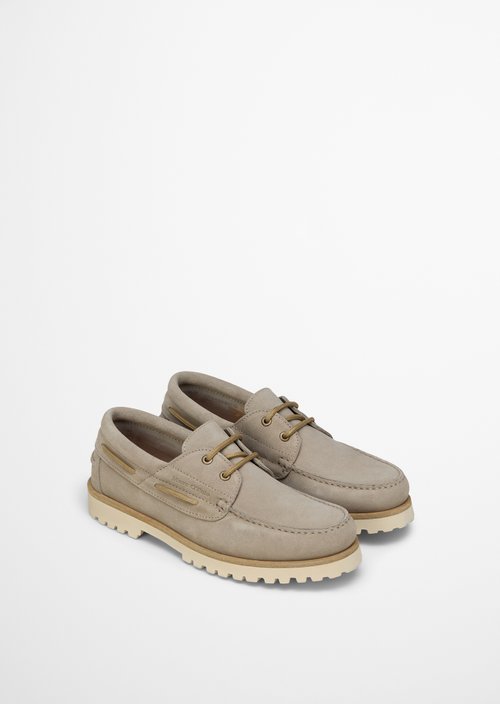 Boat shoe model Levi — Light Taupe