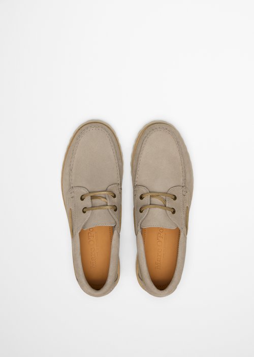 Boat shoe model Levi — Light Taupe