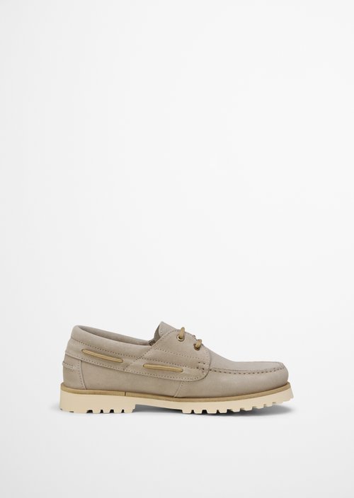 Boat shoe model Levi — Light Taupe