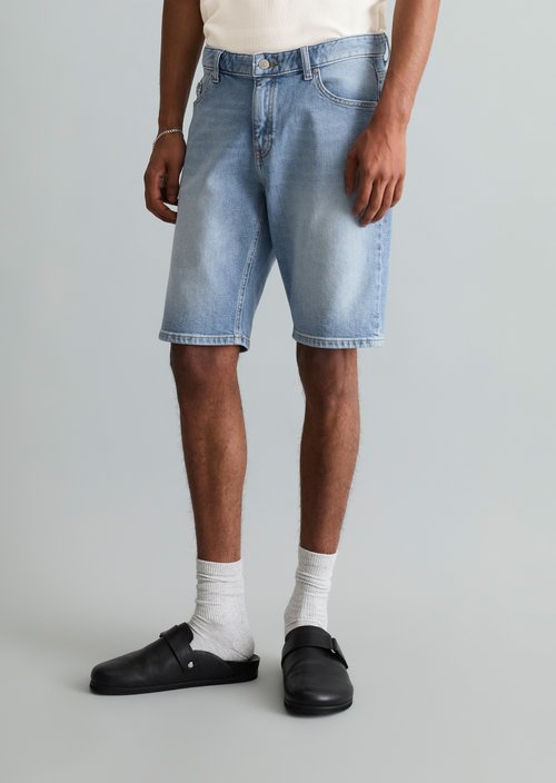 Denim shorts model Olaf regular — Aqua