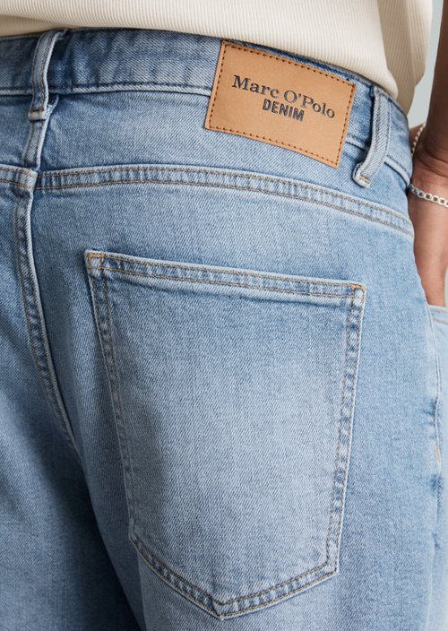 Denim shorts model Olaf regular — Aqua