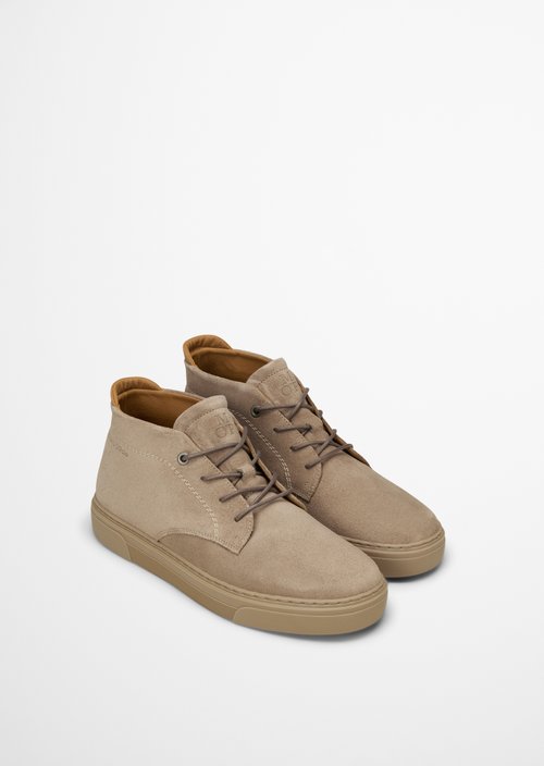 Lace-up model Malte — Light Taupe