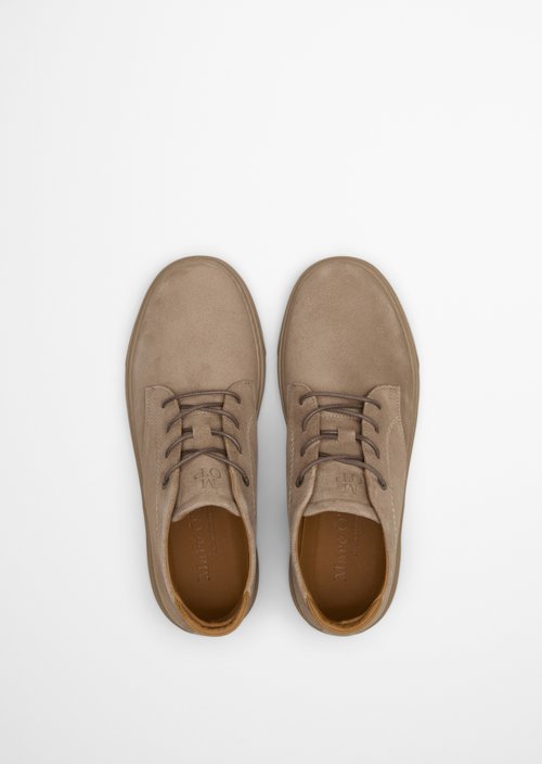 Lace-up model Malte — Light Taupe