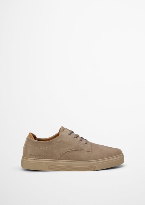 Lace-up model Malte — Light Taupe