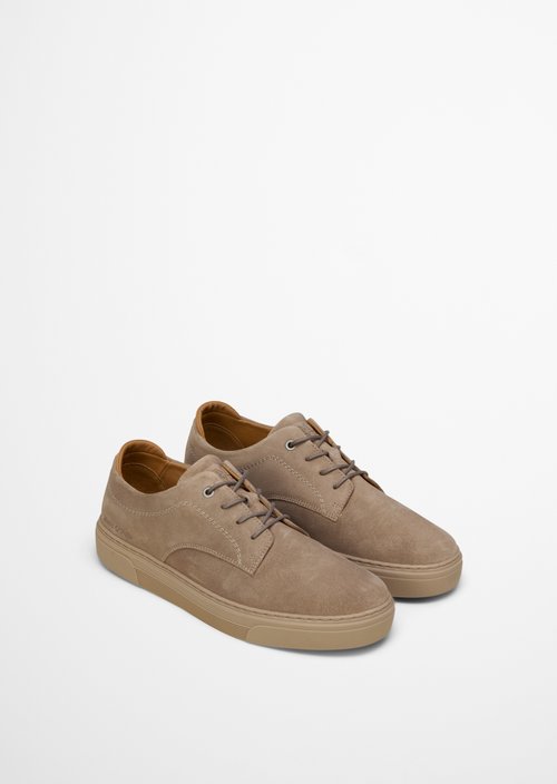 Lace-up model Malte — Light Taupe