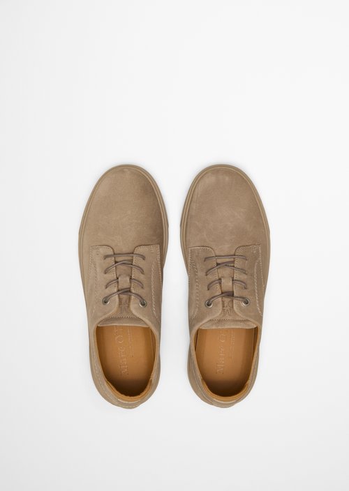 Lace-up model Malte — Light Taupe