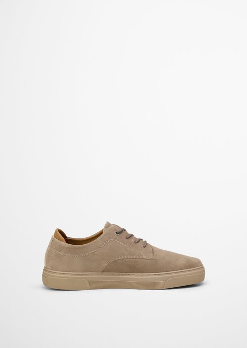 Lace-up model Malte — Light Taupe
