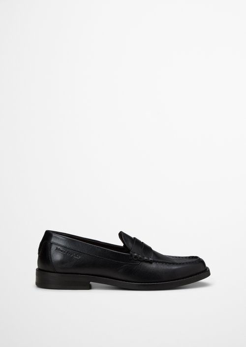 Penny loafer model Michael — Black