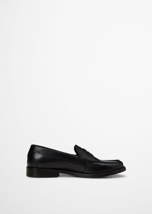 Penny loafer model Michael — Black