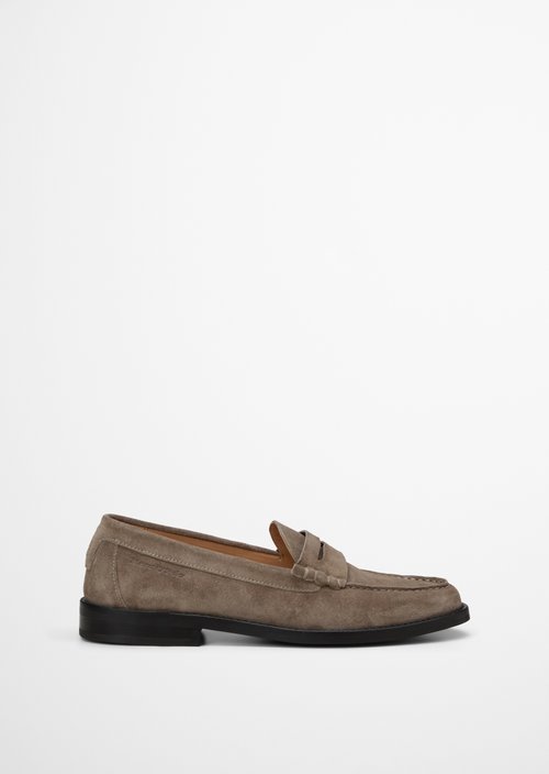 Penny loafer model Michael — Dark Taupe