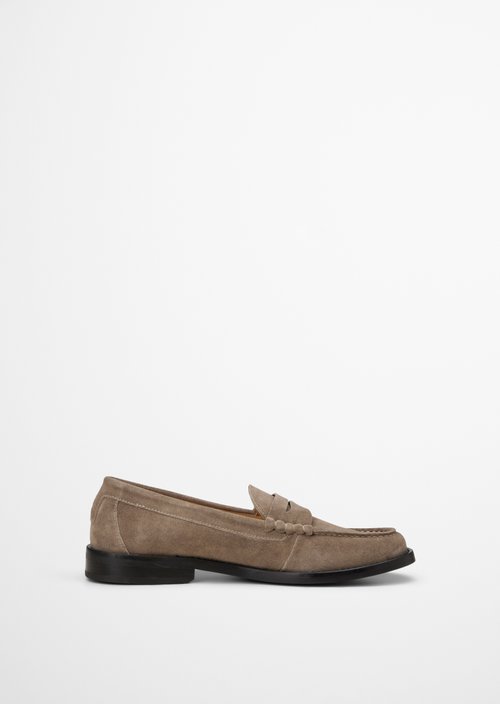 Penny loafer model Michael — Dark Taupe
