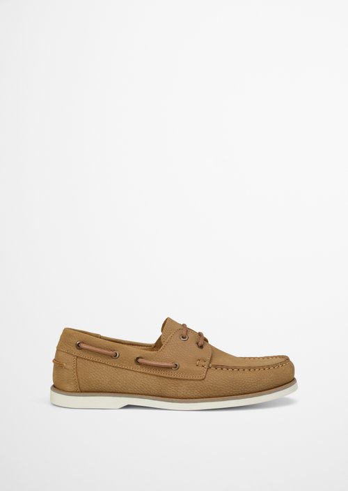 Boat shoe model Nadal — Light Taupe