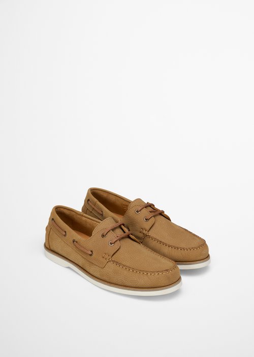 Boat shoe model Nadal — Light Taupe