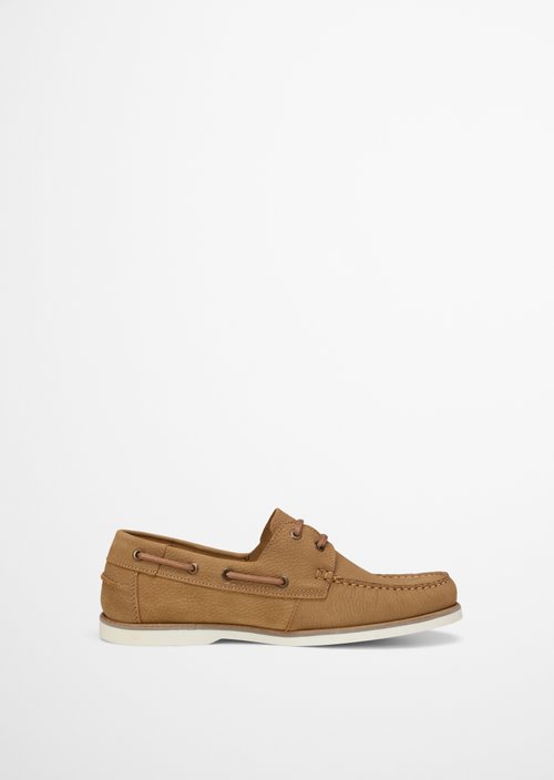 Boat shoe model Nadal — Light Taupe
