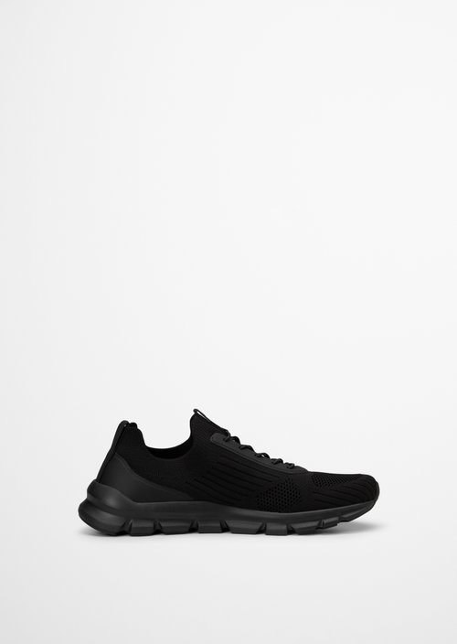 Knitted sneaker model Oliver — Black