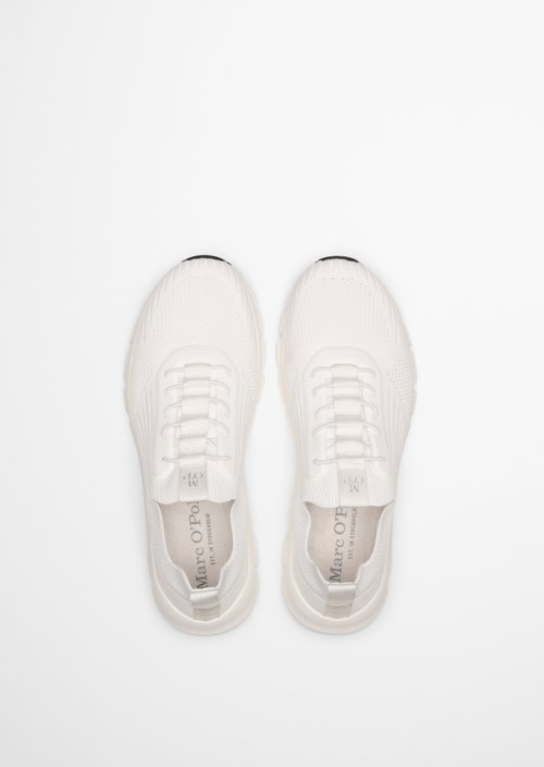 Knitted sneaker model Oliver — White