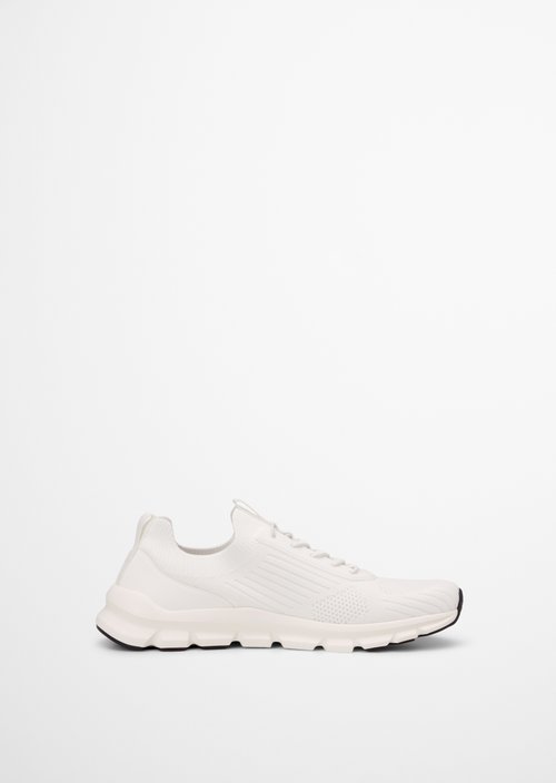Knitted sneaker model Oliver — White