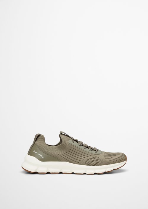 Knitted sneaker model Oliver — Oak Ash