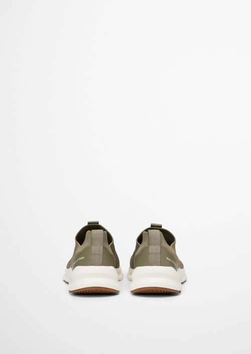 Knitted sneaker model Oliver — Oak Ash