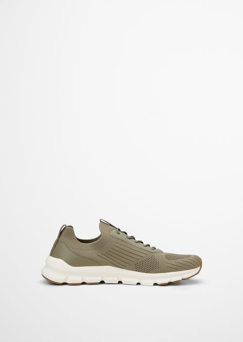 Knitted sneaker model Oliver — Oak Ash