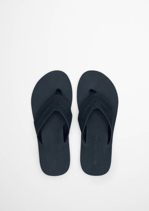 Zehentrenner Model Paquale Dark Navy in Ansicht von oben